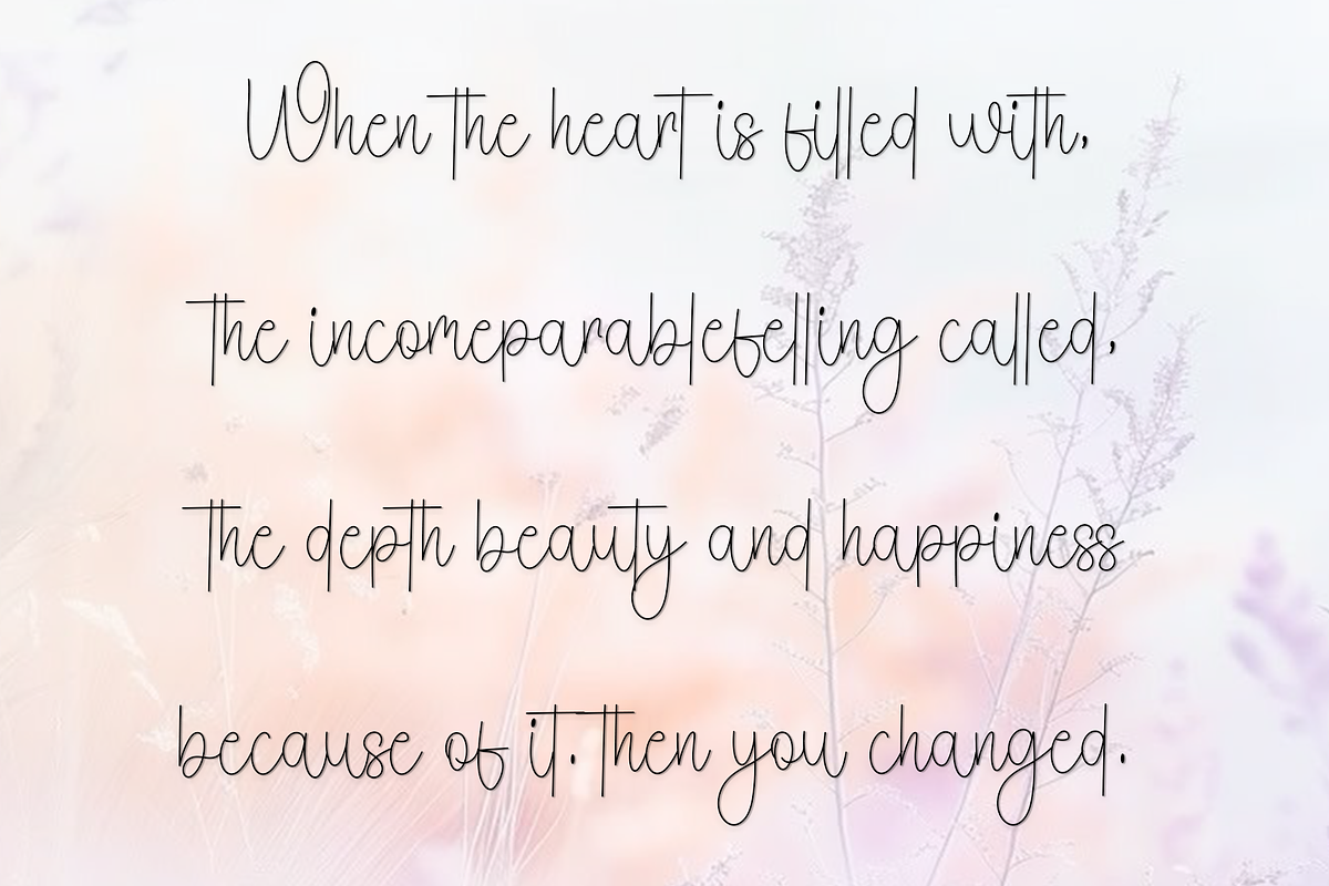 Holiday Valentine, a Handwritten Font by InermediaSTUDIO (Photo 6 of 7)