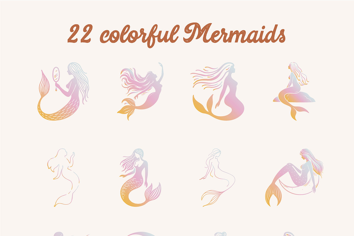 Mermaid Story, a Decorative Illustration by Anatartan Design (Photo 7 of 10)