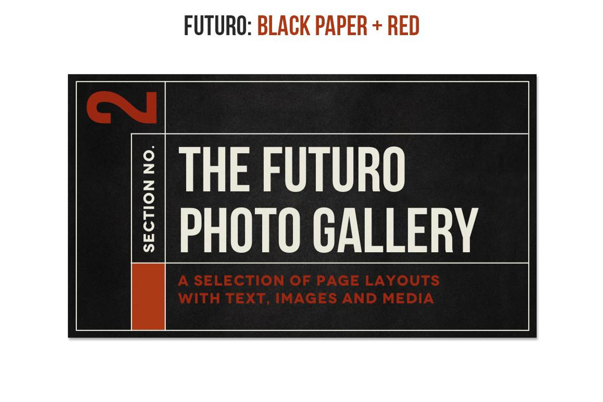 Futuro Bauhaus Powerpoint Templates, a Presentation Template by Blixa 6 Studios (Photo 11 of 13)