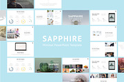 Saphhire Minimal PowerPoint, a Presentation Template by Graphicslide (Thumbnail 7 of 7)