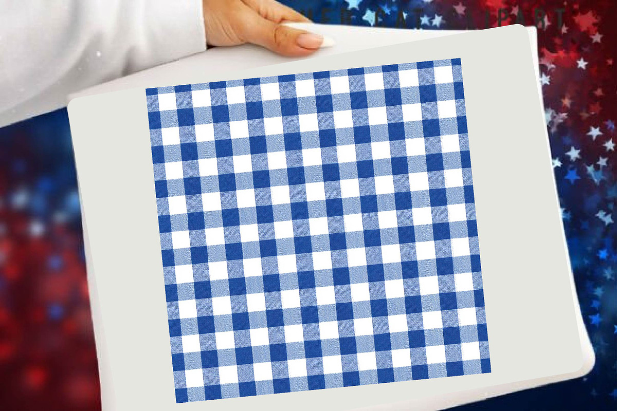 Gingham Pattern Digital Papers Set, a Pattern Graphic by SVGArt (Photo 9 of 9)