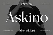 Askinо–Elegant Editorial Serif Font, a Serif Font by MaikoHatta (Thumbnail 1 of 8)