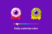 110 Halloween Flat Bundle Icons, an Emoji Icon by Prosymbols (Thumbnail 5 of 11)