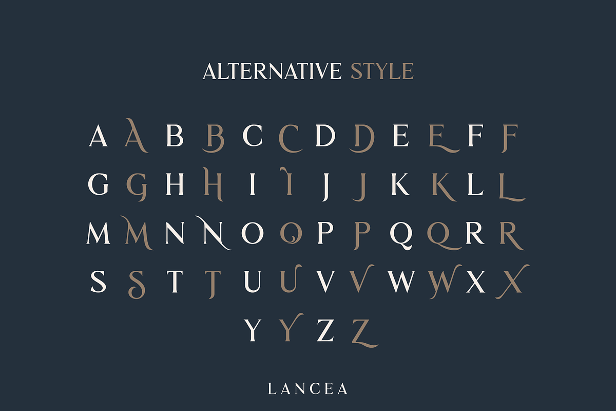 Lancea Font, a Serif Font by Asenbayu (Photo 4 of 11)
