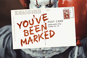 True Crime Rough Messy Horror Font, a Handwritten Font by AnMark (Thumbnail 2 of 11)