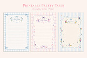 Cute Stationery Paper, a Background Graphic by by creative paper (Thumbnail 7 of 14)