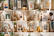 300+ Frames Mockup PSD Bundle Set, a Mockup by MockupShopi (Thumbnail 10 of 10)