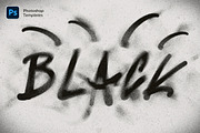 Spray Text Effects – 6 PSD, a Layer Style Add-On by Andrew Skoch Design (Thumbnail 3 of 8)