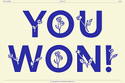 BN Blooms, a Sans Serif Font by Bnick (Thumbnail 14 of 17)