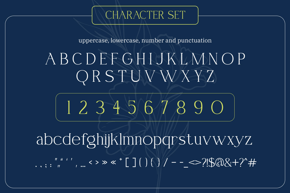 Erendela Stylish Serif Font, a Font by Vadovastd (Photo 2 of 7)