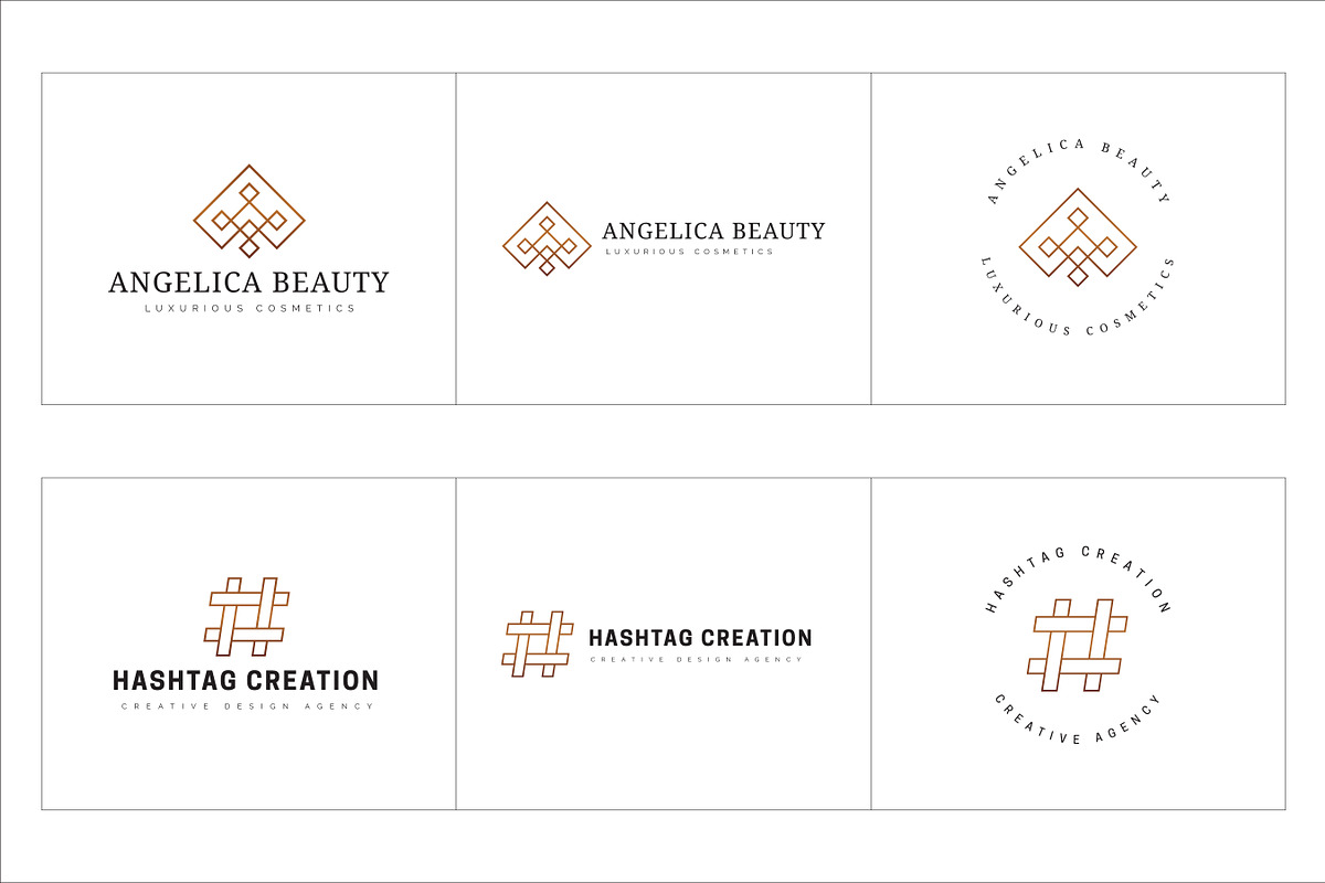 300 Geometric Premade Logo Bundle, a Branding & Logo Template by XpertgraphicD (Photo 17 of 63)