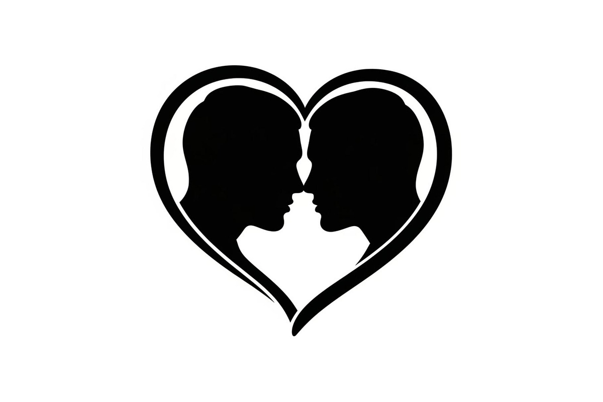 Couple Love Silhouette Bundle, an Illustration by jahid234 (Photo 41 of 48)