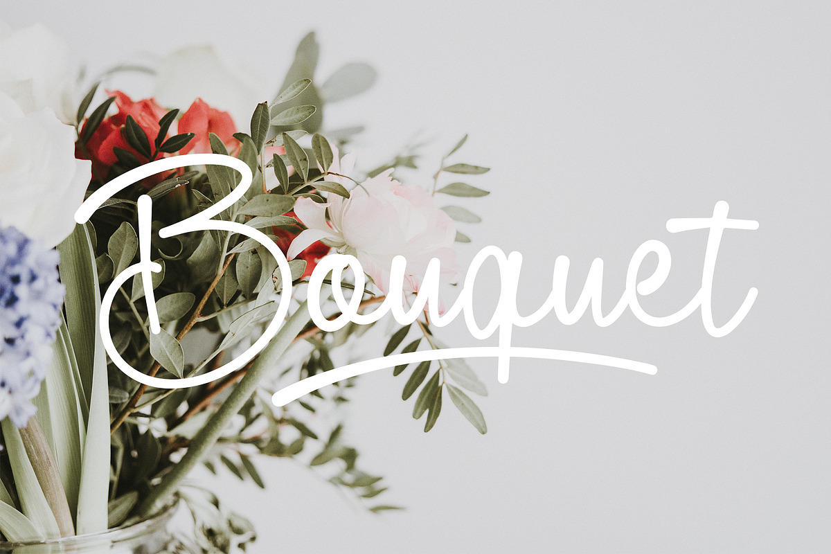 Blind Matte - Script Font, a Script Font by NTC Graphic (Photo 2 of 9)