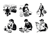 Daily Lifestyle Vector Illustrations, an Illustration by Vector Portal (Thumbnail 8 of 8)