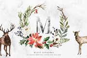 Mystical Winter, an Animal Illustration by Graphic Box (Thumbnail 2 of 15)