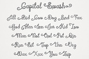 Brazilian Script, a Script Font by Royaltype (Thumbnail 12 of 14)
