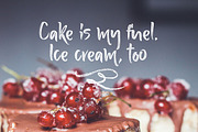 Bakery Paradise Handwritten Font, a Script Font by Vera Holera (Thumbnail 2 of 6)