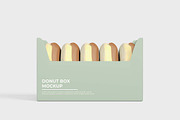 Box of Donuts Mockups, a Packaging Mockup by tiyasprabawa (Thumbnail 3 of 5)