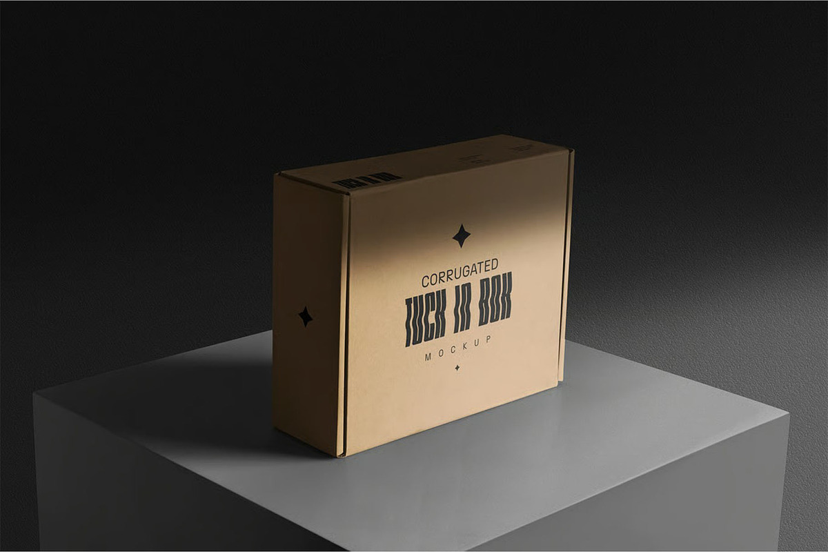 Box Mockup, a Packaging Mockup by megostudi0 (Photo 6 of 7)