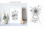 Time to Miracles. Graphic Christmas, a Seasonal Illustration by Annakniaz (Thumbnail 3 of 13)
