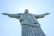 Christ the Redeemer up close, a Nature Photo by doefler (Thumbnail 2 of 2)