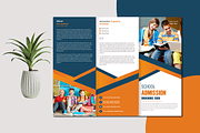 School Admission Tri-Fold Brochure, a Brochure Template by taieefbakshi (Thumbnail 2 of 3)