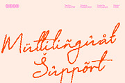 CS Ariana Pixel, a Script Font by Craft Supply Co. (Thumbnail 7 of 8)
