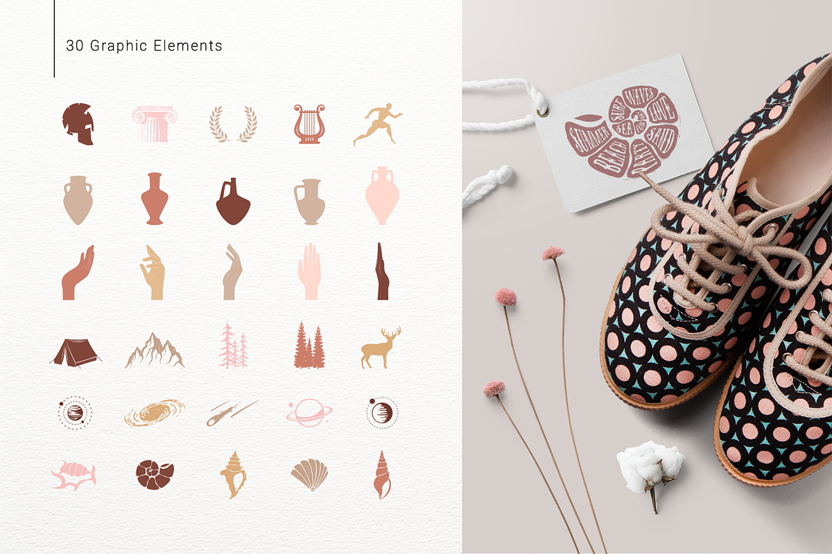 Antica. Aesthetic Logos Generator, a Branding & Logo Template by Cosmic Store (Photo 13 of 16)