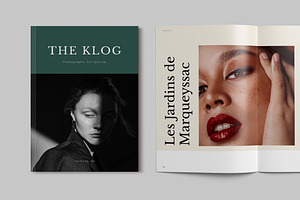 KLOG / Brochure Portfolio Template, a Brochure Template by Bervisual
