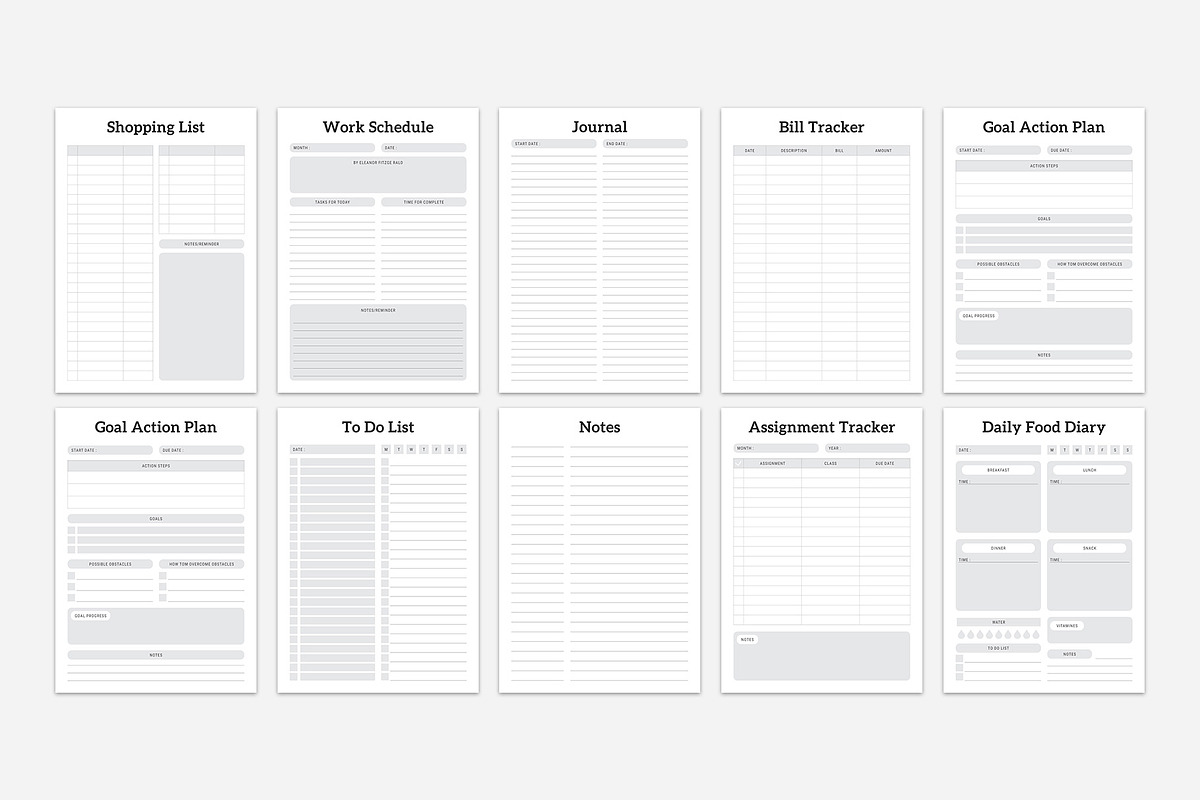 2024-2027 Ultimate Planner Bundle, a Stationery Template by MNT-Creator (Photo 9 of 9)