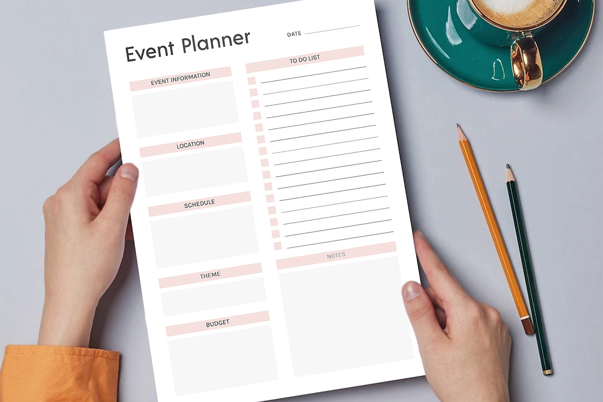 Event Planner, a Stationery Template by DesignDevisers (Photo 4 of 10)