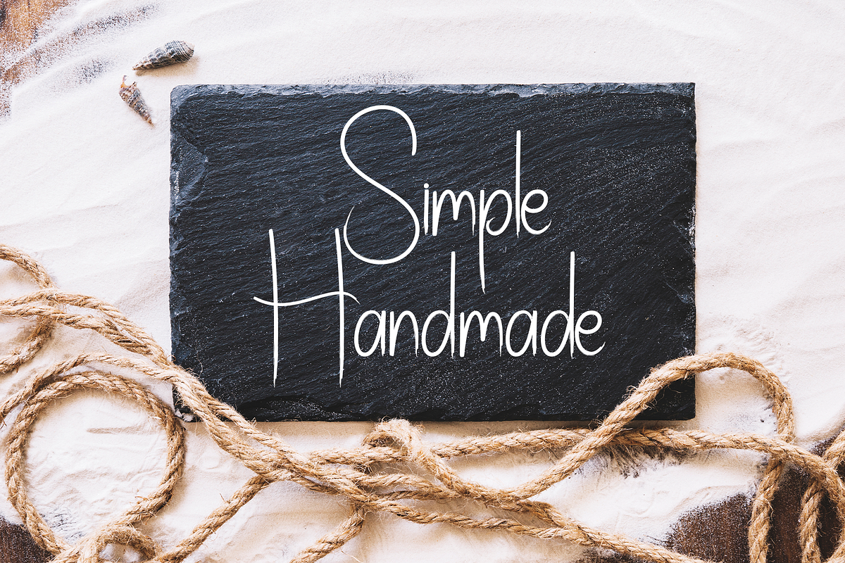 Book Birthday | Script Font, a Handwritten Font by Scratchones (Photo 4 of 8)