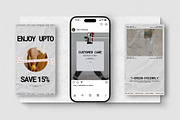 ZENO | Instagram Post & Story (III), a Social Media Template by The Aesthetic Studio (Thumbnail 4 of 10)
