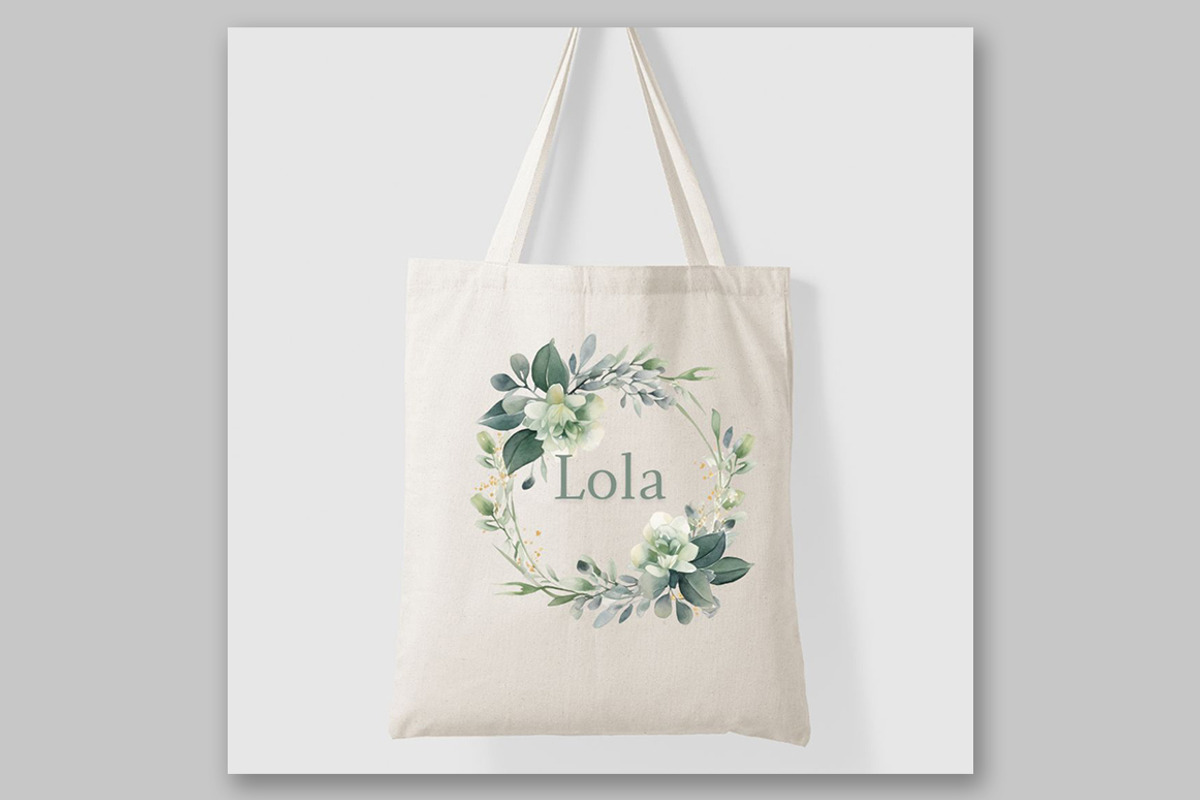 Eucalyptus Frames Clipart Greenery, a Decorative Illustration by LeCoqDesign (Photo 5 of 5)
