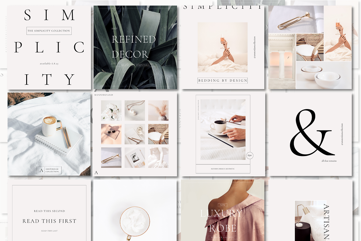Simple Instagram Template, a Templates & Theme by The Edits Shop (Photo 4 of 9)
