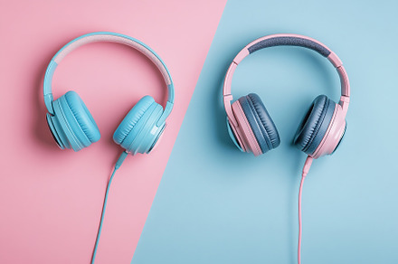 Modern high quality studio headphones, a Technology Photo by AlyaAnd