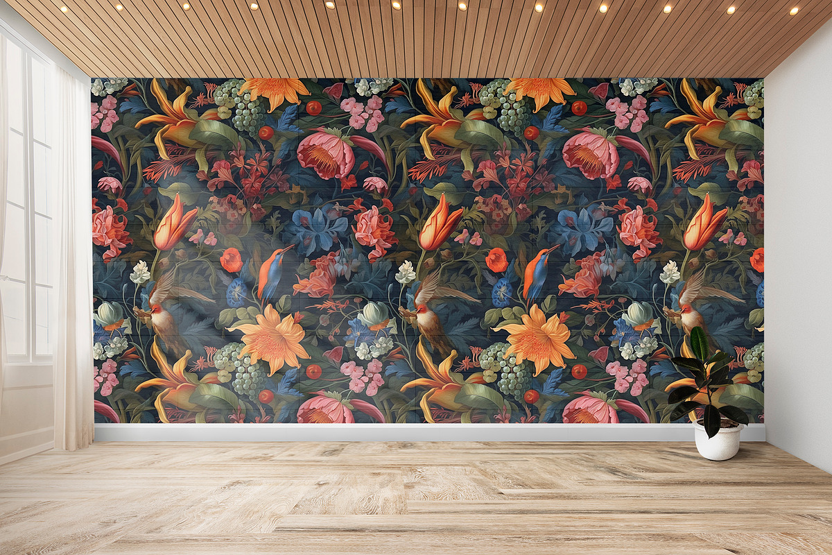 Dhalia - Seamless Flower Art, a Pattern Graphic by Pixel Perfect Patterns (Photo 6 of 10)