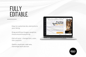 Woodworking Canva Website Template