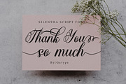 Silentha, a Script Font by Gatype (Thumbnail 9 of 9)