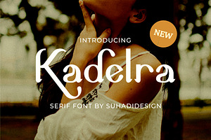 Kadelra Feminine Serif Font