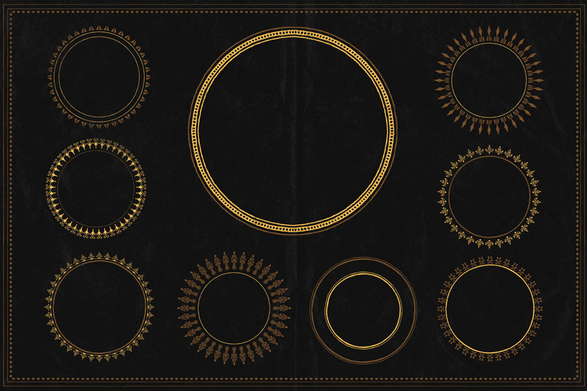 52Handdrawn Vector Banner Decoration preview 5