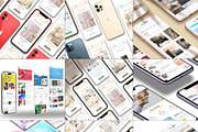 ALL 3D iPHONE MOCK-UP BUNDLE VOL-5, an iPhone Mockup by Graphicsworld125 (Thumbnail 2 of 19)