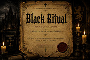 Black Ritual – Gothic Blackletter, a Blackletter Font by Wow Magic (Thumbnail 4 of 4)