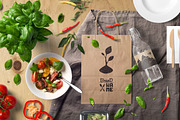 4 Eco Food Logos, a Branding & Logo Template by Zhemchuzhina (Thumbnail 2 of 5)