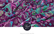 Vibrant Floral Space Pattern, a Pattern Graphic by Velliniki (Thumbnail 10 of 10)