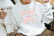Happy New Year Clipart, an Illustration by Sublimation Artist (Thumbnail 4 of 6)