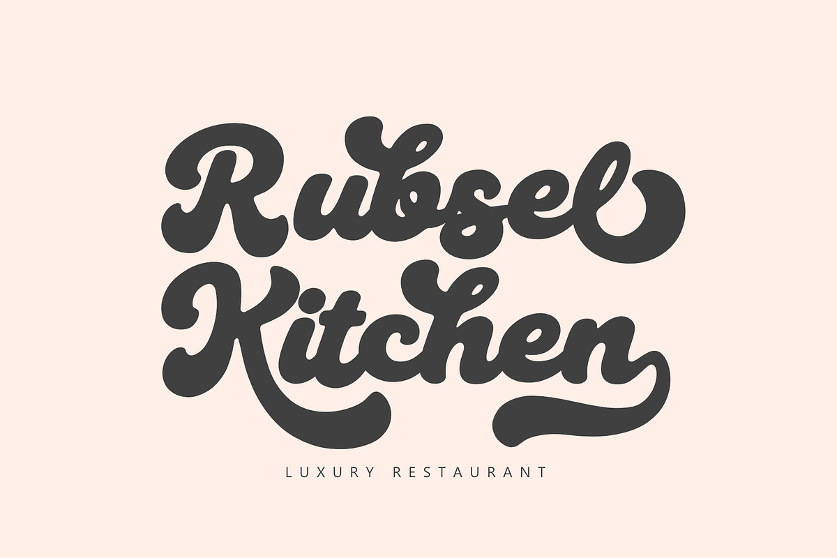 Nebyla - Rounded Script Bold, a Script Font by Sealoung (Photo 10 of 12)