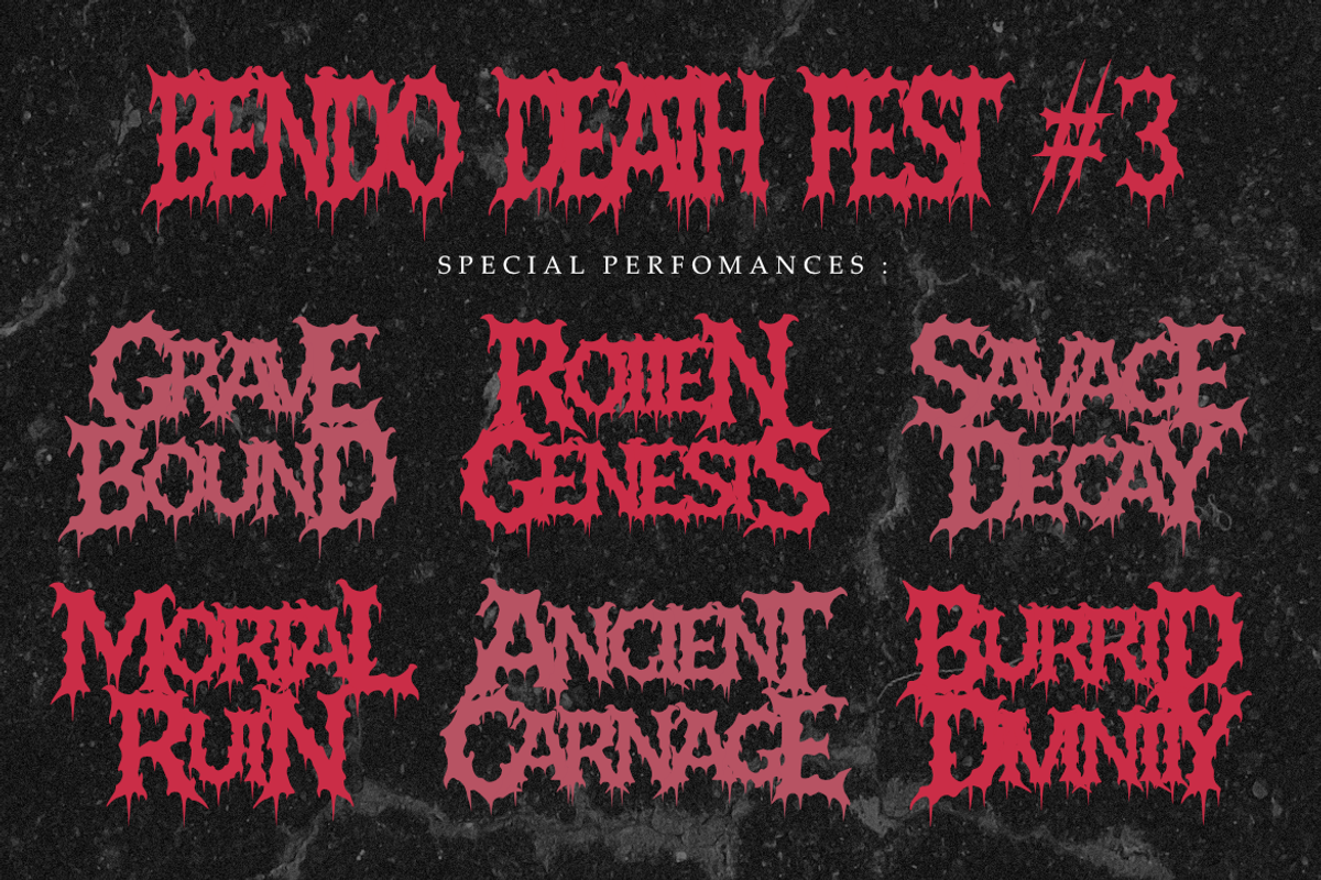 Naroth - Black Metal Font, a Symbol Font by Masyafi Studio (Photo 5 of 9)