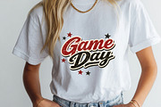 Retro Game Day PNG Tshirt Sports, a Sport Illustration by SugarCloudStudioArt (Thumbnail 3 of 6)
