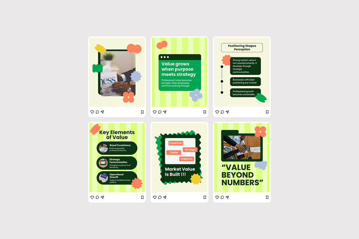 Value Beyond Numbers Instagram Post, a Social Media Template by Izdihaar_Studio (Photo 2 of 4)